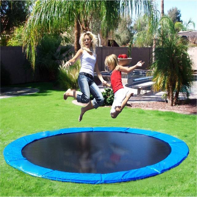 Inground trampoline