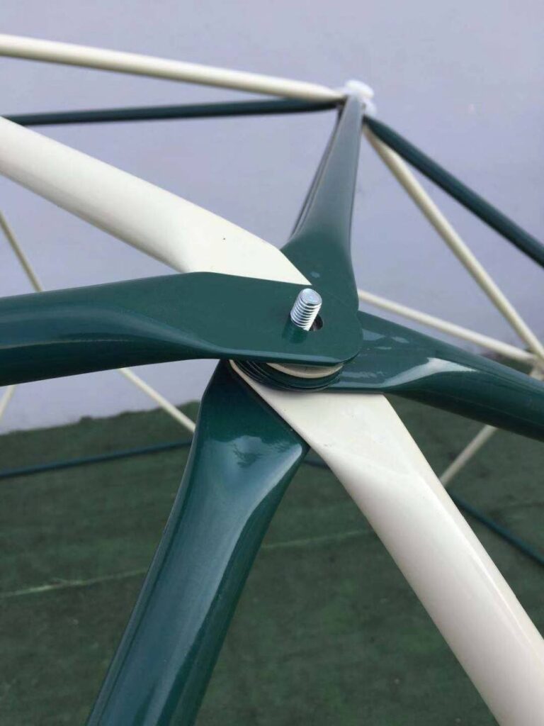 Two Color Custom Metal Geodesic Dome Climber, OEM ODM Kids Outdoor Play Climbing Dome For Wholesale