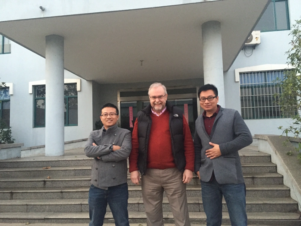 Overseas buyers visit Jinhua Xing trampoline OEM factory for inspection and cooperation discussion